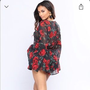 Floral romper